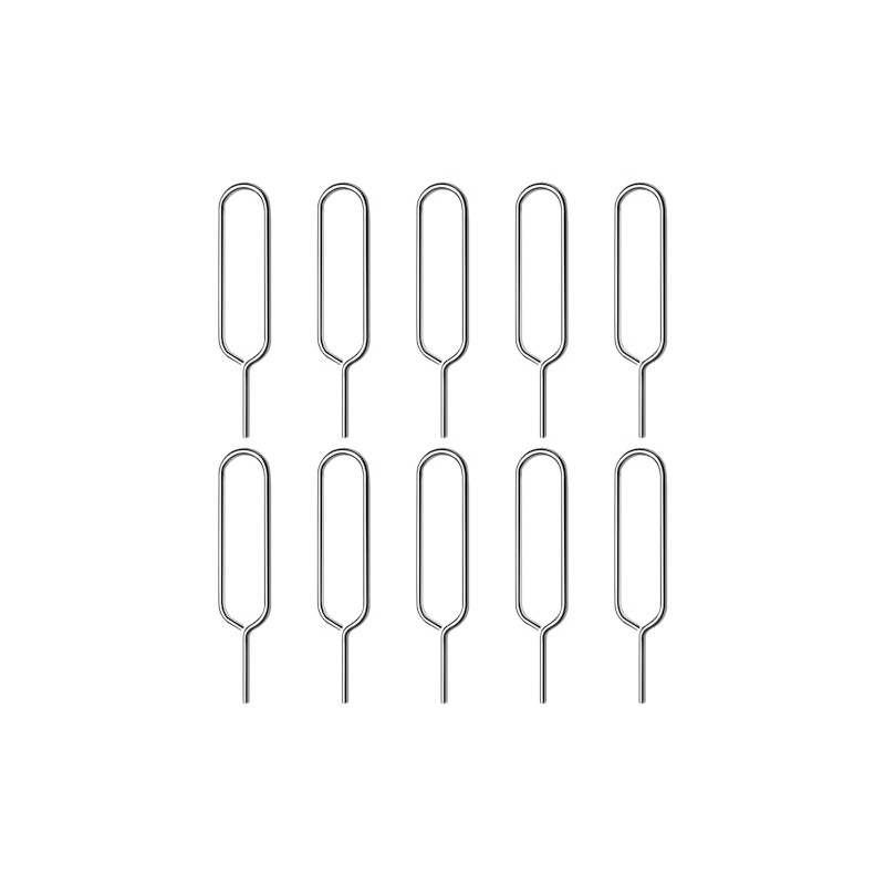 Stainless Steel Sim Card Tray Pin Eject Removal Tool Needle