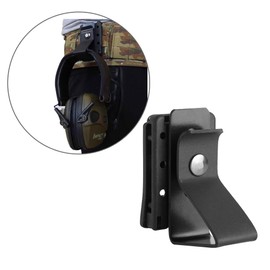 KRYDEX Hearing Protector Holder, Belt Waist Strap Clip Holder for IPSC USPSA IDPA 3-Gun Competition