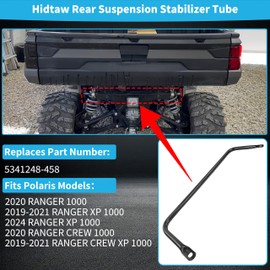 Hidtaw 5341248-458 Rear Suspension Stabilizer Tube Sway Bar, Replaces Polaris Ranger Stabilizer Bar, Compatible with Polaris Ranger XP 1000, Ranger Crew XP 1000, Ranger 1000, Ranger Crew 1000 Sway Bar