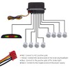 Parking Aid with 8 Front Rear Parking Sensors with Buzzer