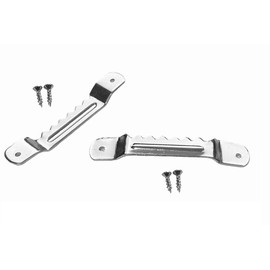 Gancho Tipo Caiman Clips Resistentes para Colgar Fotos y Cuadros, Colgador de Cuadros Decorativo, Accesorio de Pared sin Clavos, Ideal para Organizar y Exhibir Fotos 10 pza con Pija