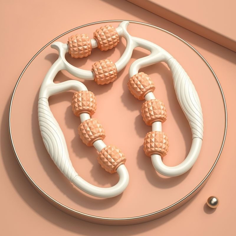 Teogneot Manual Massage Roller, Leg Roller, Leg Massager, Cellulite Deep