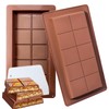 2 PCS Deep Chocolate Bar Molds, 1 Inch Silicone Dubai