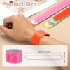 PATIKIL 22cm Reflective Bands, 24pcs Reflective Arm Bands Straps Wrist