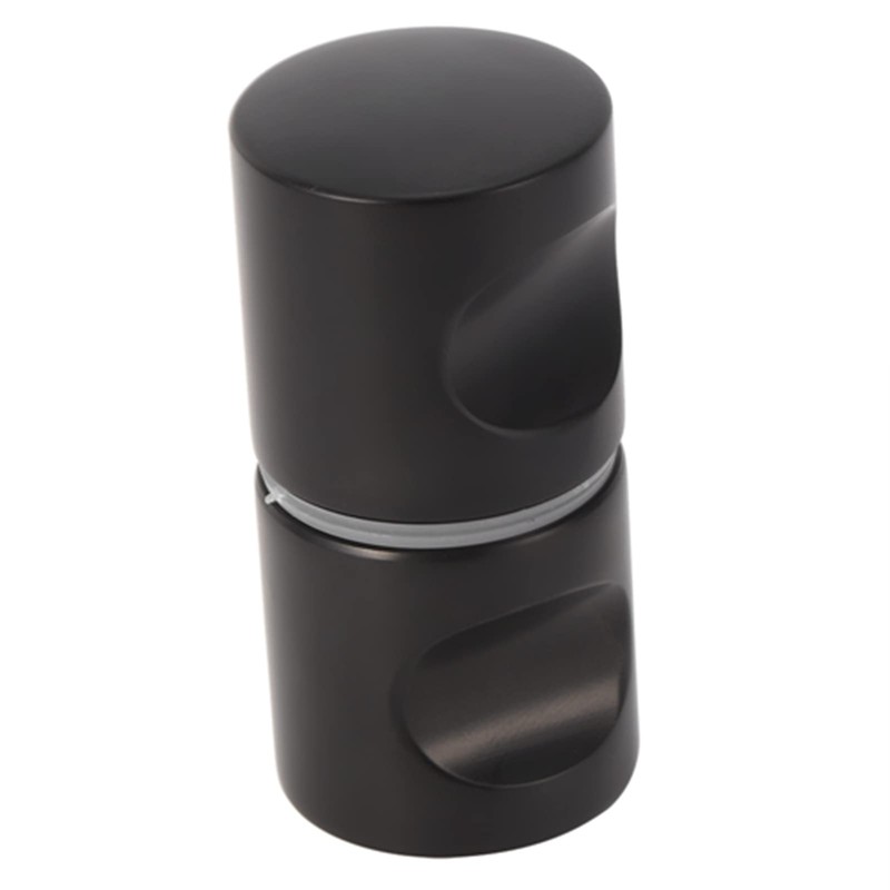 Bathroom Door Knob, Aluminium Alloy Single Hole Glass Door Handle