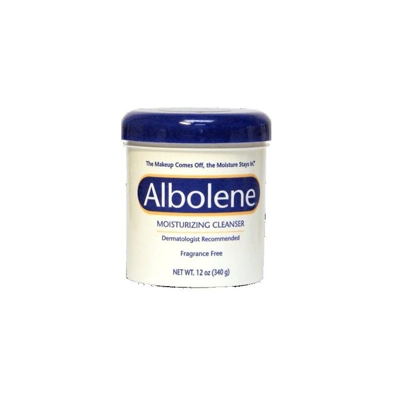Albolene Moisturizing Cleanser Fragrance Free 12 oz ( Pack of