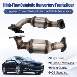 679-539 20831816 Front&Rear Catalytic Converter Set Compatible with 2012 2013 Chevy Impala 2014 2015 2016 Impala Limited LTZ/LS/LT 3.6L V6 Engine