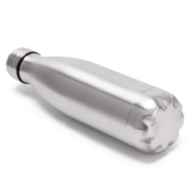 Gteller Double Wall 18/8 Stainless Steel Vacuum Cola Shape Bottle, Narrow Mouth Thermo Flask Keeping Warm and Cold 350ml 500ml 750ml 1000ml (500ml)