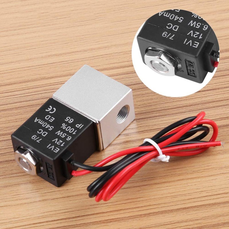 Beduan 2 Way Normally Closed DC 12V Electric Solenoid Air