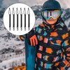 6pcs Snowboard Leashes, 13 Inch Long Snowboard Binding Straps Snowboard