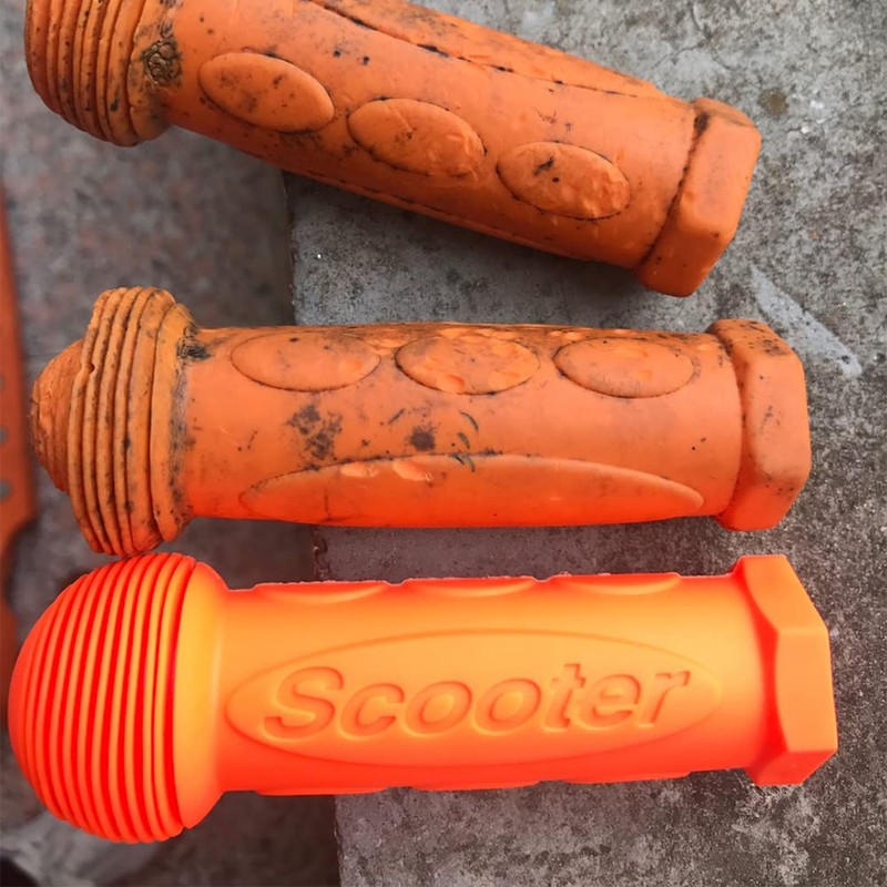 Kids Car Steering Wheel Grips, 1 Pair Orange