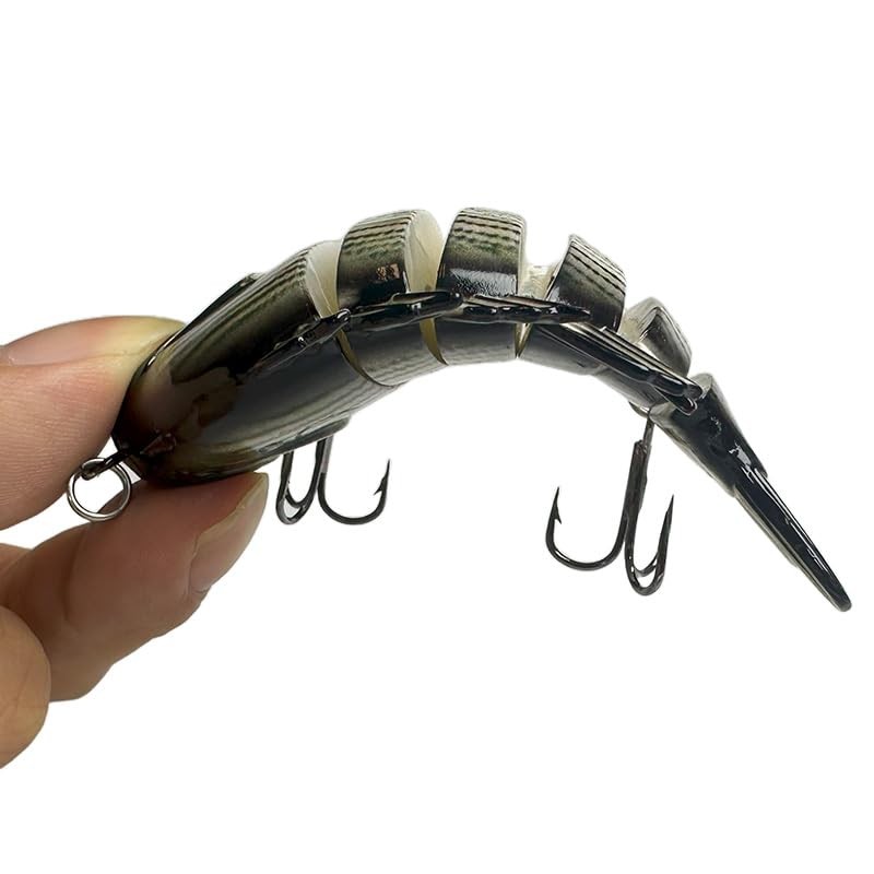 NRVBaits Multi Jointed Fishing Lures Glide Bait Panfish Bluegill Swimbaits