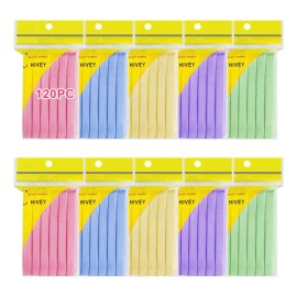 120 Pc Esponja Facial Comprimida Para Limpieza Y Exfoliación