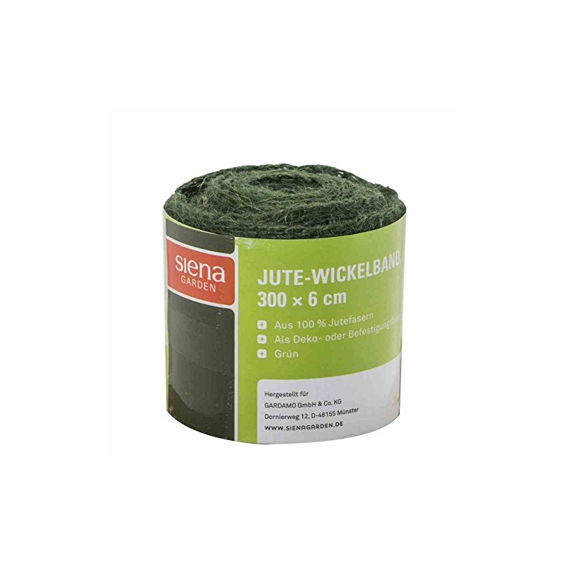 Star 3073270 Jute Wrap Ribbon 3 m Green