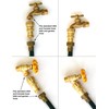 Heavy Duty 25 psi Water Pressure Regulator 3/4 inch Hose