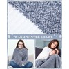 Chuarry Women Blanket Christmas Gifts Set Include 1 Soft Wrap