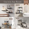 BAYKA Wall Shelves for Bedroom Decor, Floating Wall Shelves for