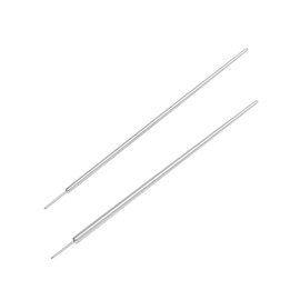 NewkeepsR 2PCS-18G/16G Implant Grade Titanium Pin Insertion Taper for Threadless Labret Bar(1.0mm/1.2mm)