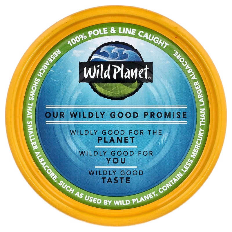 Wild Planet Wild Albacore Tuna in Extra Virgin Olive Oil,