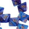 Yourandoll 10pcs Polyhedral Dice D8 Dice 8-Sided Dice for Dungeons