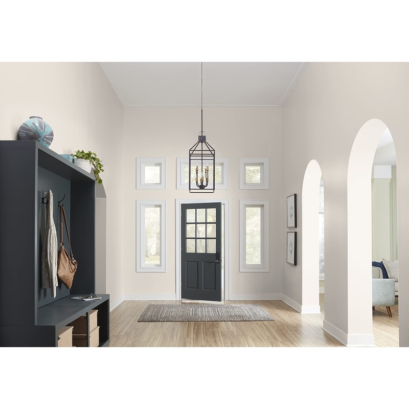 KILZ TRIBUTE Paint & Primer, Interior, Eggshell, Champagne White, 1