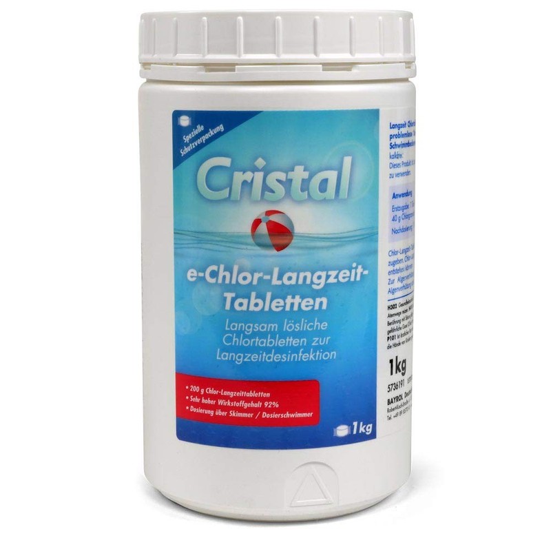 5-in-1 e-chlorine multifunctional tablets, 200 g, comfortable complete care for