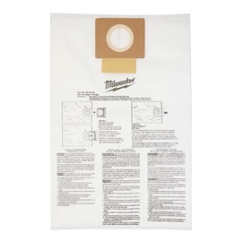 49-90-1979 6 Gallon Vacuum Fleece Dust Bags For Milwaukee (5PC)
