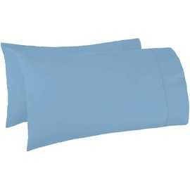Trend Bedding Mart Oversize Pillow Case. Deep Blue Queen Extra Large. Fits Even The Fluffiest Pillows Including The Pancake Pillow. Sleeve Style. Extra Tall Pillowcase. 100% Cotton. 600 Thread Count