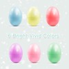 24Pcs 2.3" Fillable Easter Eggs, Colorful Bright Empty Plastic Eggs