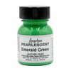 Angelus Pearlescent Leather Paint, Emerald Green, 1 oz.