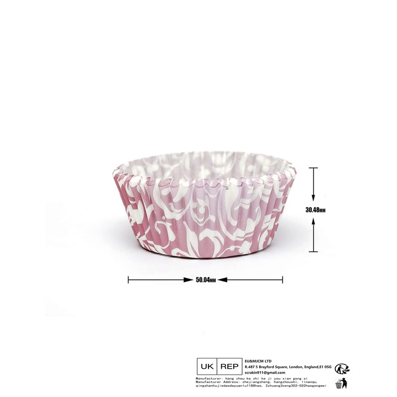 Gcardist 300-Count Standard Gradient Cupcake Liners Cupcake Cups 6 Design