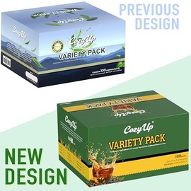 Cozy Up 100-Count Tea Pod Variety Pack for Keurig Brewer