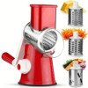RJP Rotary Cheese Grater & Vegetable Slicer with Three Drum