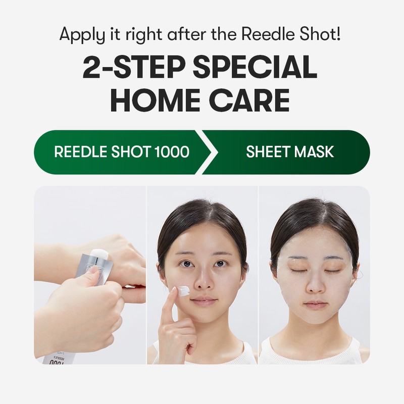 VT Reedle Shot 1000 2Step Mask&nbsp;Sheet 1ea - VT Reedle