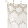 Flber Macrame Curtain Window Macrame Room Divider Doorway Curtain Boho