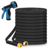 Upgraded Non-Expanding Garden Hose, 100ft Flexible Water Hose with 10