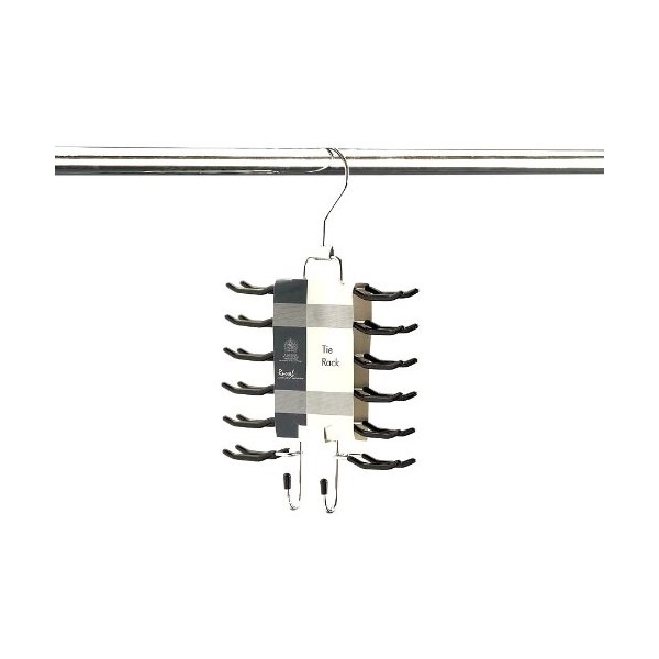 H & L Russel Ltd Tie Hanger/Tie Organiser with 24