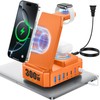 300W Charging Station for Multiple Devices Apple,Orange
