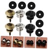 Gatuida 6pcs Guitar Strap Locks Durable End Pins for Electric