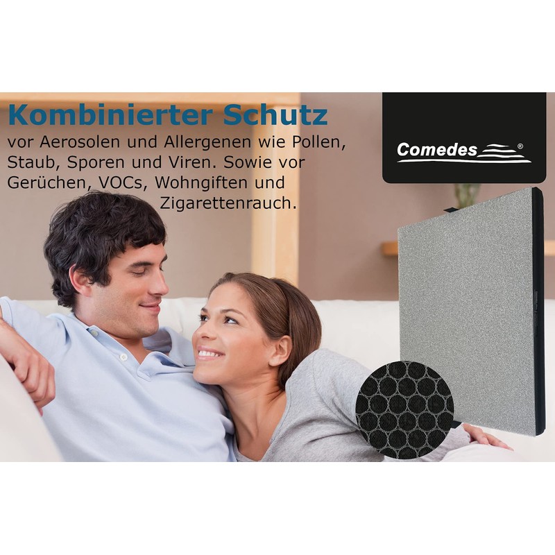 Comedes Allergy Sufferers Special Filter Suitable for Lavaero 280 Air