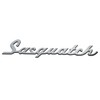 1pc Classic Sasquatch Script Nameplate Letter Emblem 3D Badge Logo