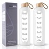PROBTTL 25 oz Glass Water Bottles - Time Marker Motivational