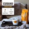 Kahwa Cuban Coffee Beans, Cubano Dark Roast Espresso Blend, Whole
