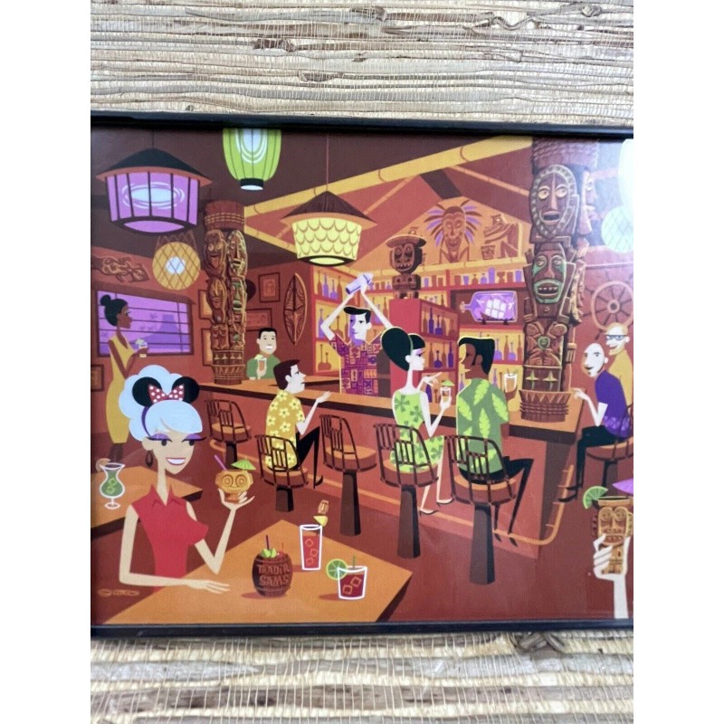 Trader Sam's Shag In the Enchanted Tiki Bar Framed Post