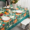 MANGATA CASA Pumpkin Table Cloth Rectangle Table-Fall Tablecloth Rectangular for