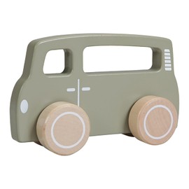 Little Dutch 7127 FSC Wooden Car Bus Olive