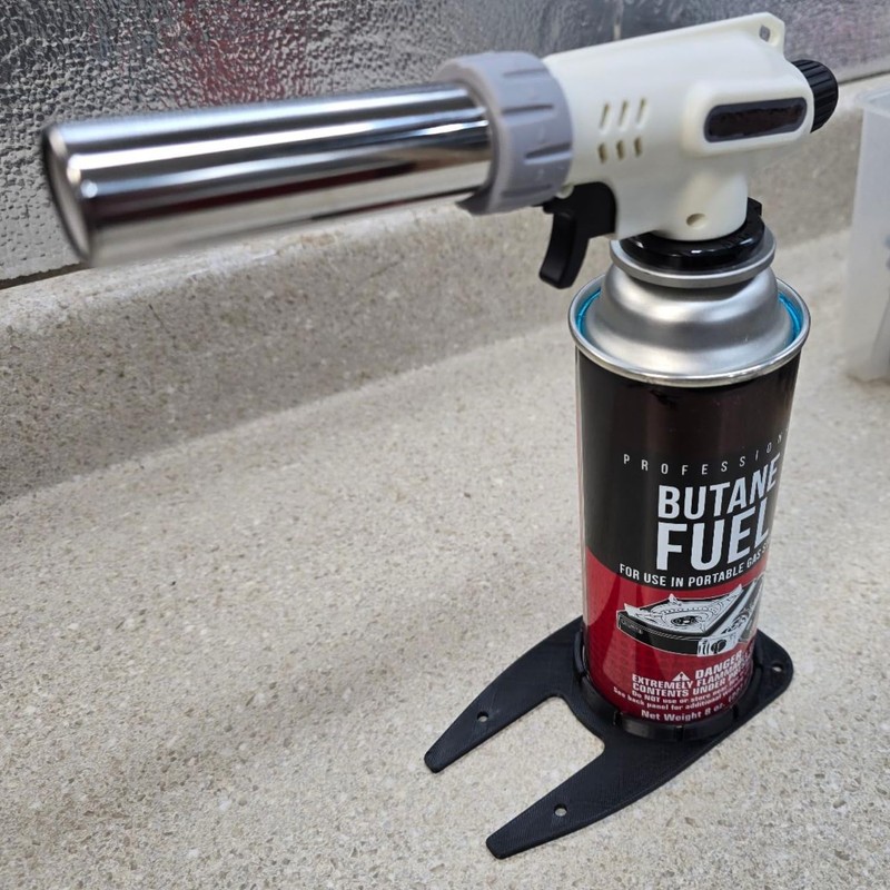 Butane Torch Holder Stabilizer Stand - Secure Base for Butane