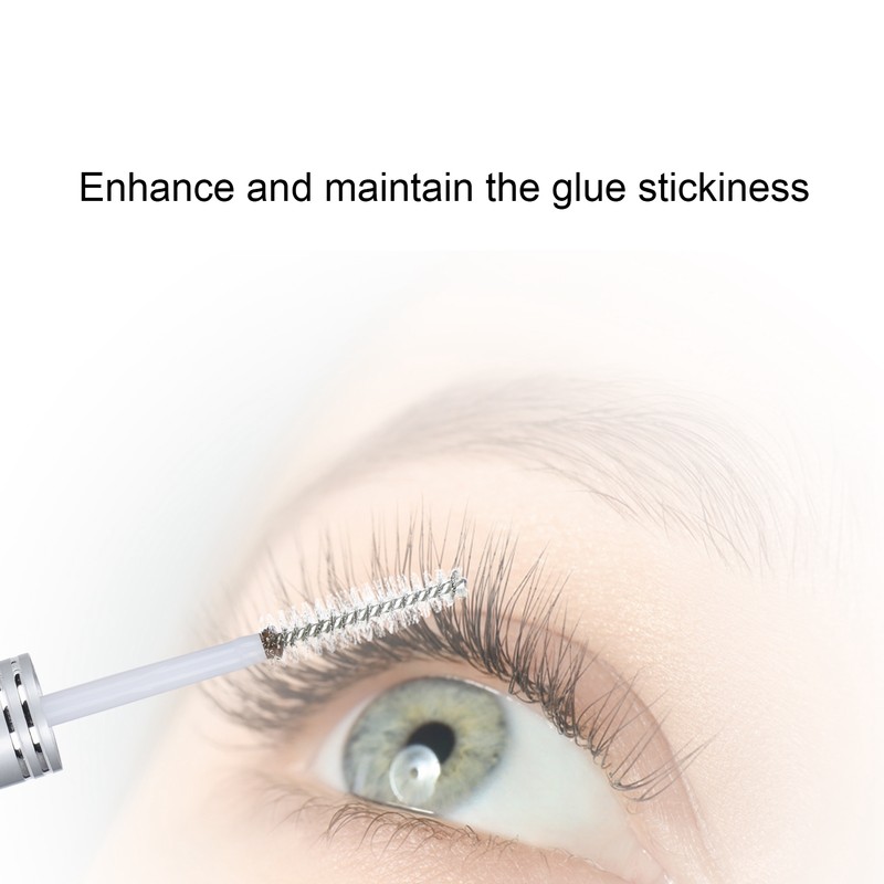 10ml Grafting Eyelashes Styling Liquid False Eyelashes Extension Coating MascaraTransparent