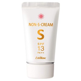 Lisblanc SPF13 PA++ Non-S Cream (Sunscreen Cream), 1.6 oz (45 g)