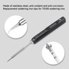 Kodrily Soldering Iron Tips, Ts100 Tips, Stainless Steel Mini Ts100